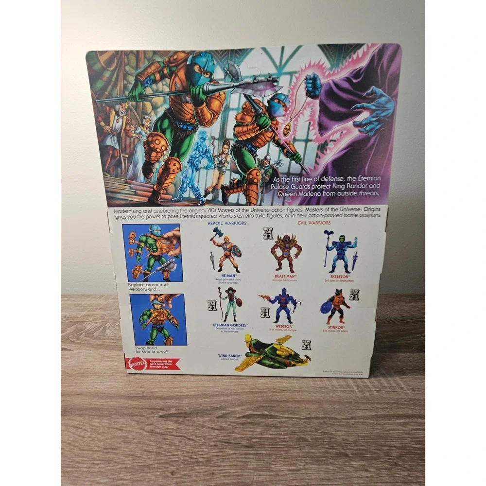 Mattel Masters of the Universe Origins Eternian Palace Guard Figure NEW